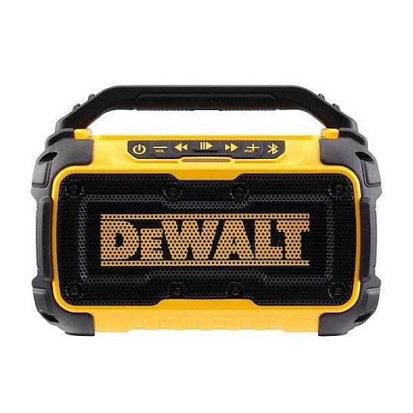 Bezvadu skaļrunis Dewalt DCR011-XJ. melna/dzeltena. 16 W