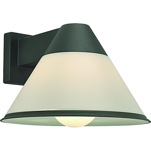 WALL LIGHT ROCCO E27 IP44 39113 BLACK