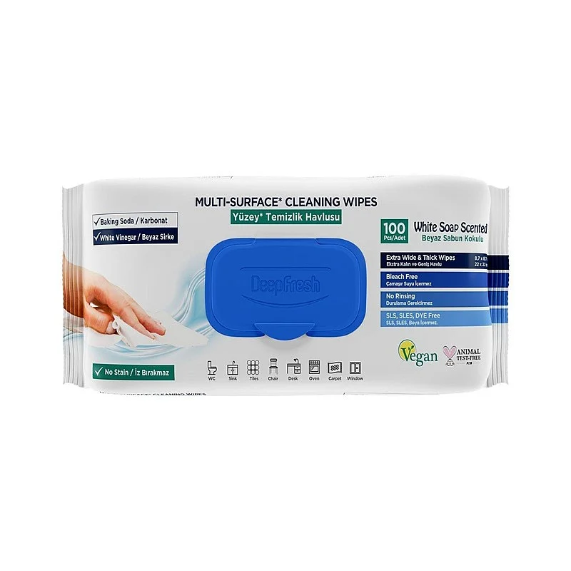 WIPES WET FOR SURF CLEAN DEEPFRE 100 PCS