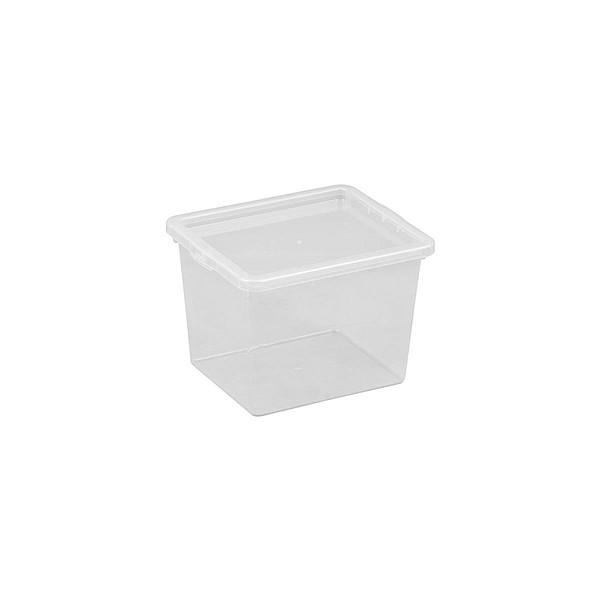 Daiktadėžė OKKO BASIC BOX. 3.5 l. skaidri. 17×20.5×14.5 cm