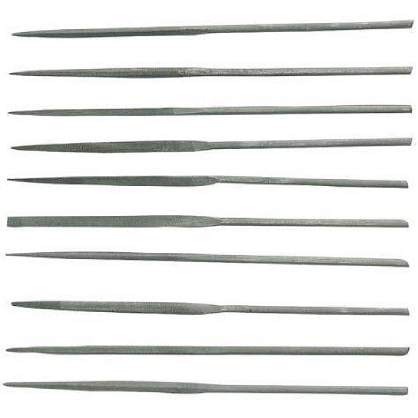 Proline Needle File Set without Handle 140mm 10pcs