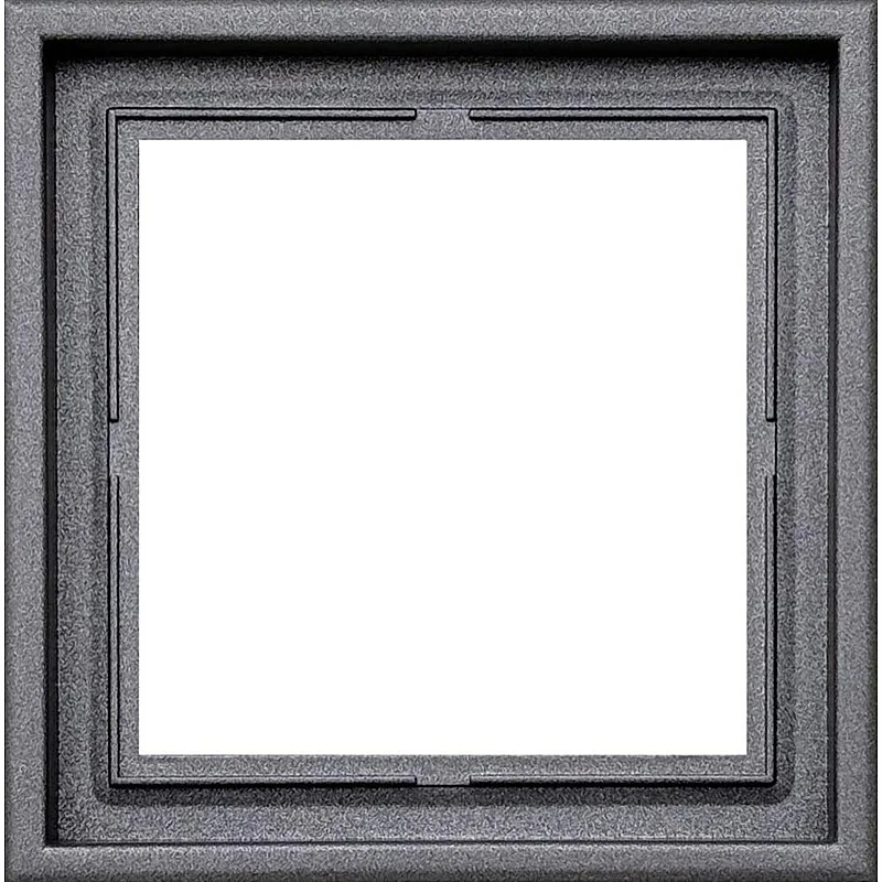 Vienvietis rėmelis LIREGUS MODERN. juodos matinės spalvos