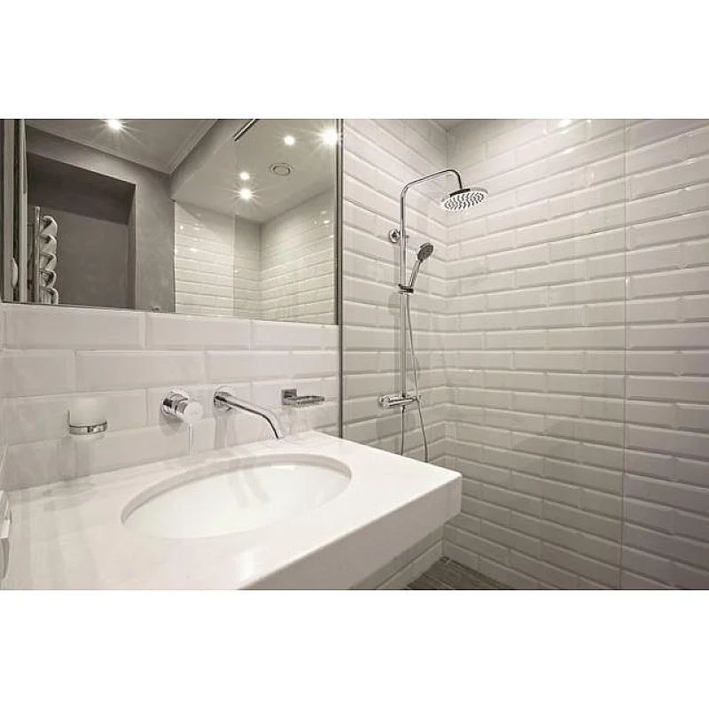 IN-WALL WASHBASIN MIXER DAFNI. CHROME