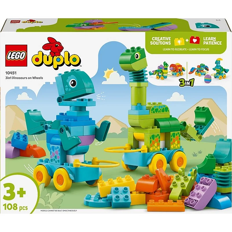 TOY CONSTRUCTOR LEGO 3IN1 DINO 10451