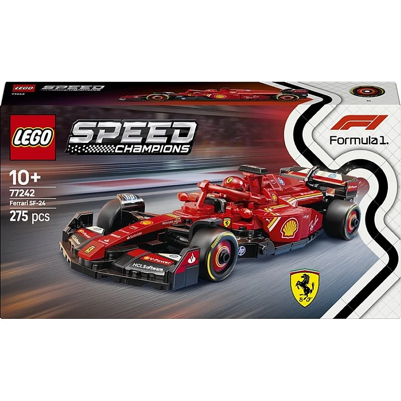 LEGO® Ferrari SF-24 F1® Race Car 77242. 275 vnt.