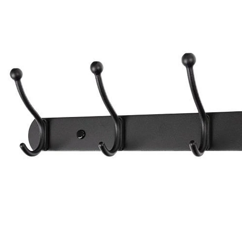 Drēbju pakaramie Domax. 41 cm x 3.7 cm. melna Drēbju pakaramie Domax. 41 cm x 3.7 cm. melna