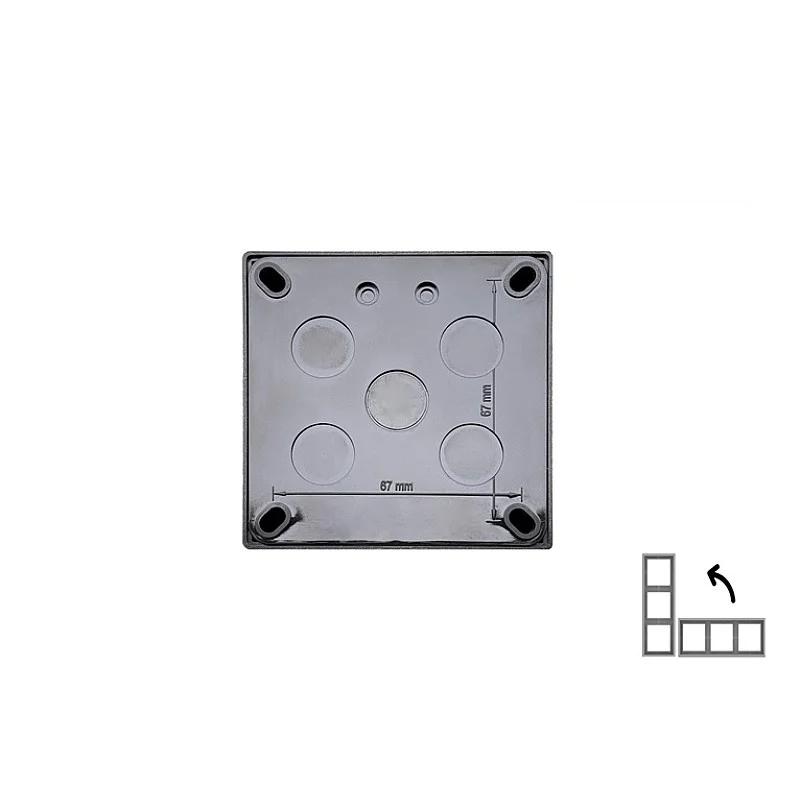 Paviršinio montavimo rėmas LIREGUS MODERN. šampano sp.