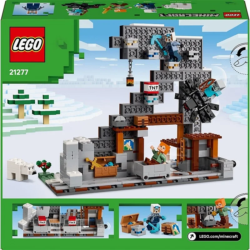 Konstruktorius LEGO® Minecraft The Pickaxe Mine 21277 Konstruktorius LEGO® Minecraft The Pickaxe Mine 21277