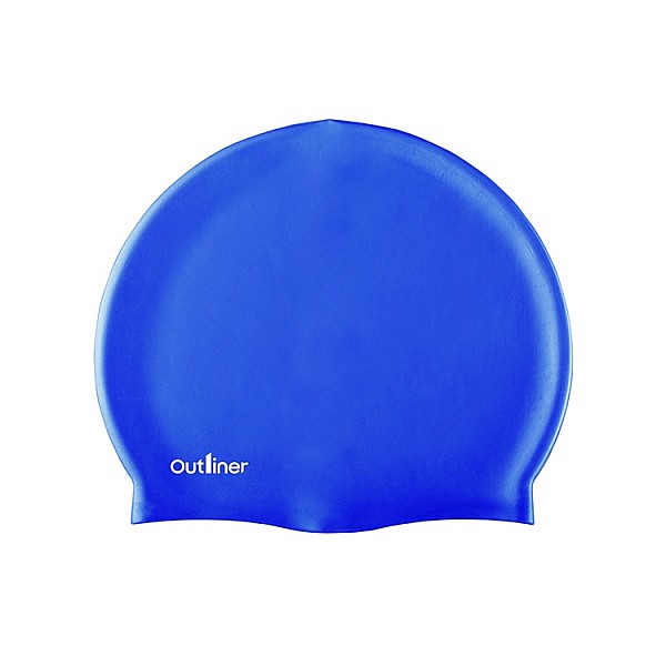 SWIMMING CAP BLUE OUTLINER FSSWM-006