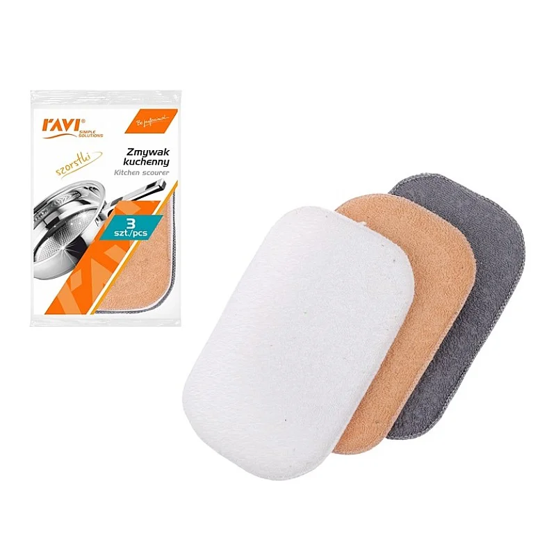 KITCHEN ROUGH SCOURER 3PCS