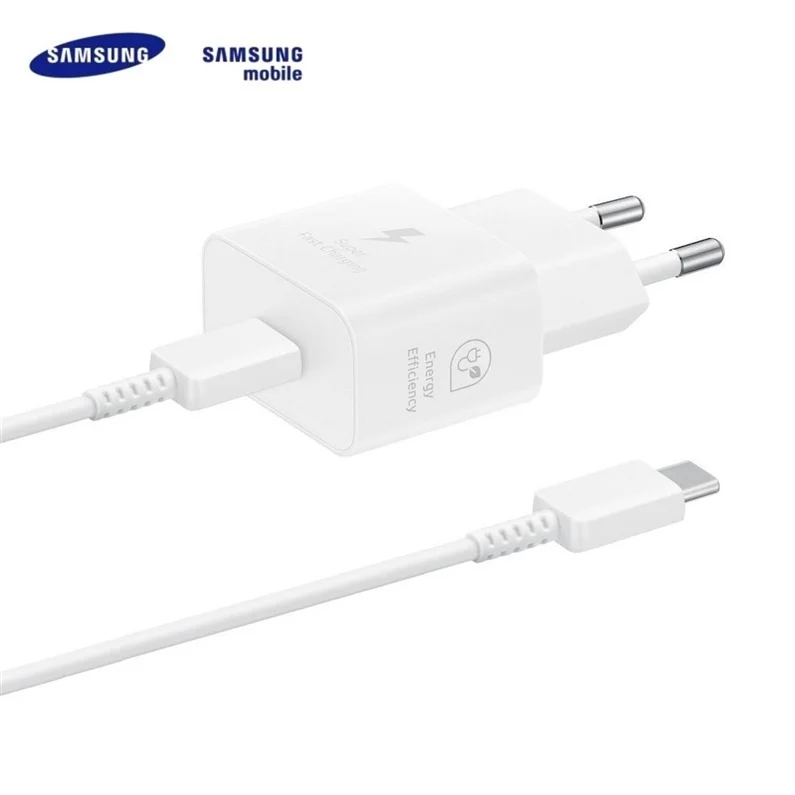 CHARGER USB-C 25W WITH CABLE WHITE