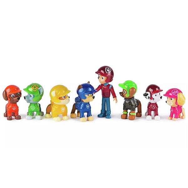 TOY KIT FIGURES PAW PATROL 8 PCS 6070513