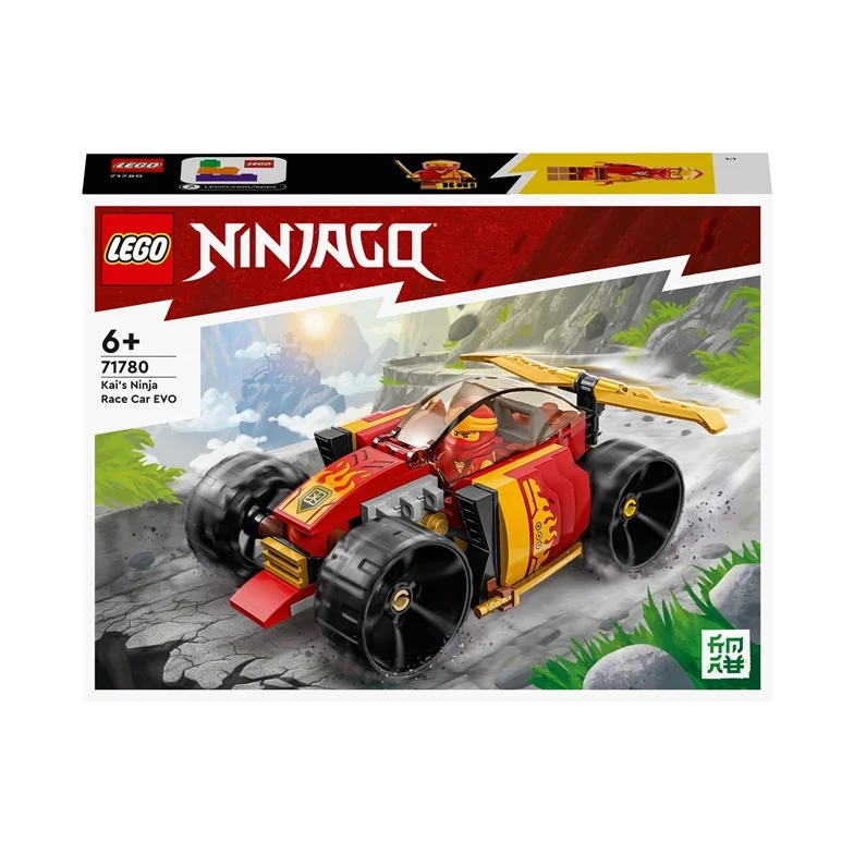Konstruktorius LEGO Kai lenktyninis nindzių automobilis EVO