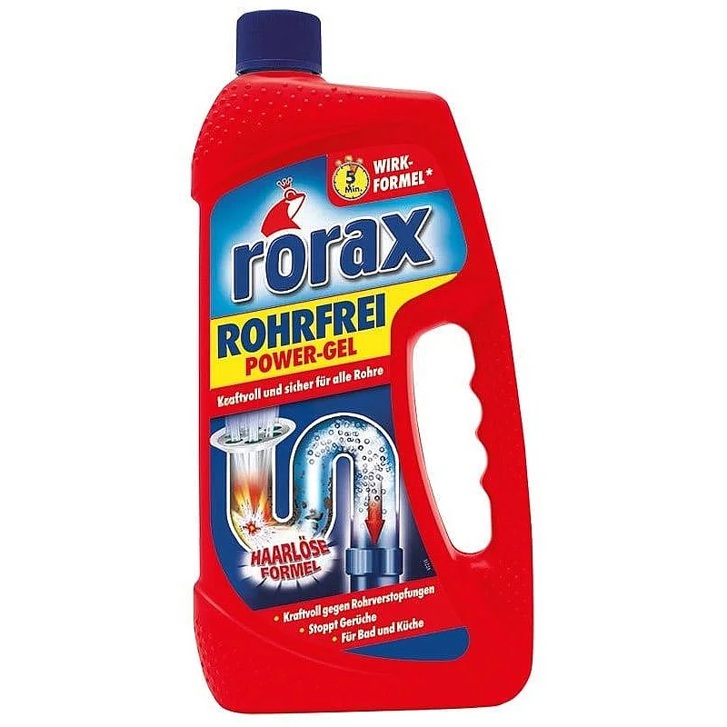 Notekūdeņu tīrīšanas līdzekli Rorax. 1 l
