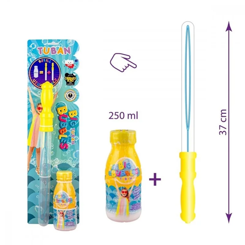 TOY SOAP BUBBLE SET 250ML TU3496 TOY SOAP BUBBLE SET 250ML TU3496