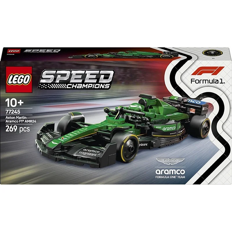 LEGO® Aston Martin Aramco F1® AMR24 Race Car 77245. 269 vnt.