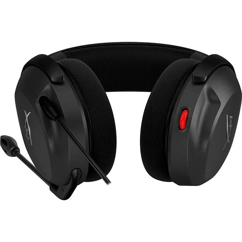 Vadu spēļu austiņas HyperX CloudX Stinger II. melna Vadu spēļu austiņas HyperX CloudX Stinger II. melna