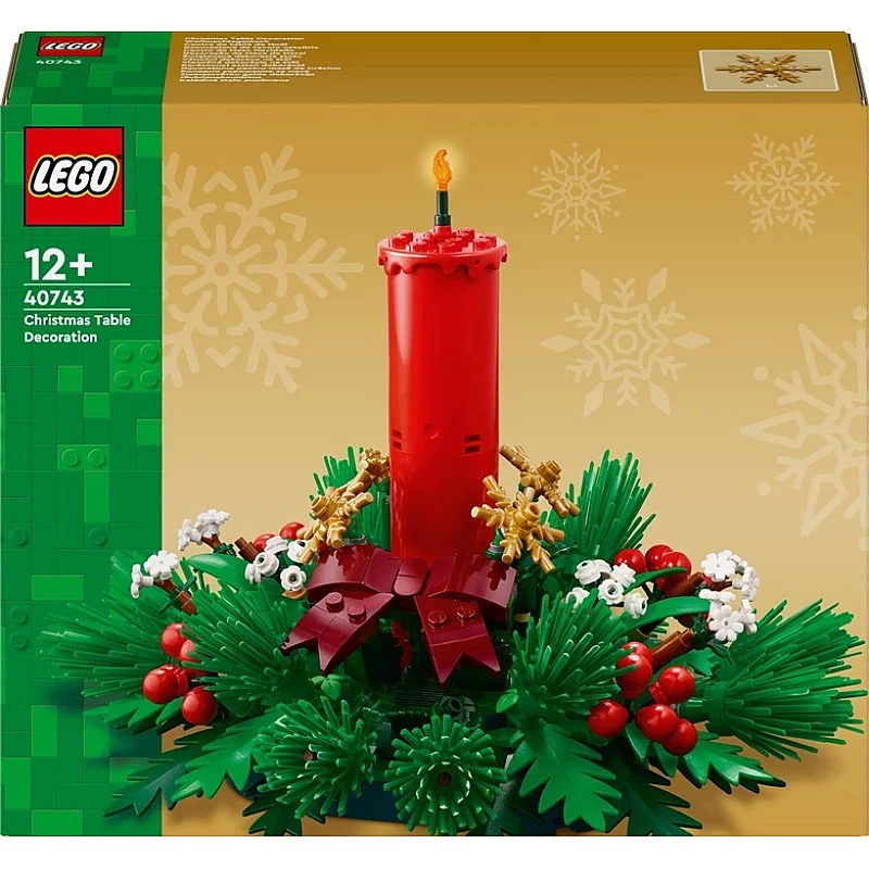 CONSTR LEGO CHRISTMAS TABLE DECOR 40743