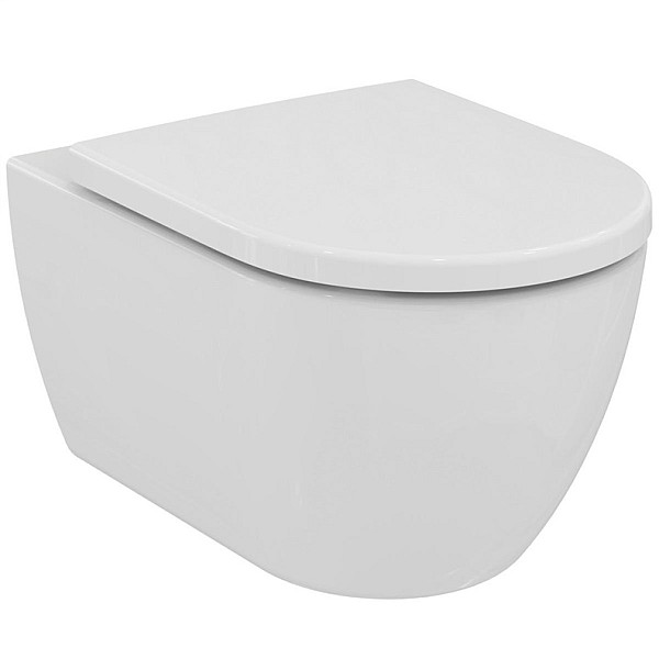 TOILET HUNG ELISSE T569201 WITH COV WHT