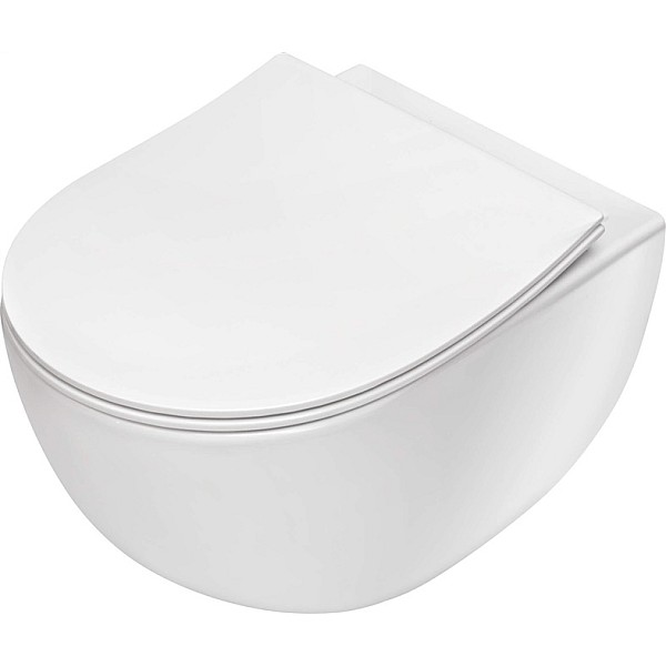 WC SEAT/PEONIA ZERO WALL MOUNT WC BOWL