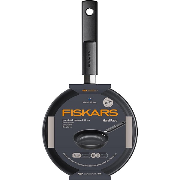 Cepšanas panna Fiskars Hard face 1075457. 20 cm. alumīnijs