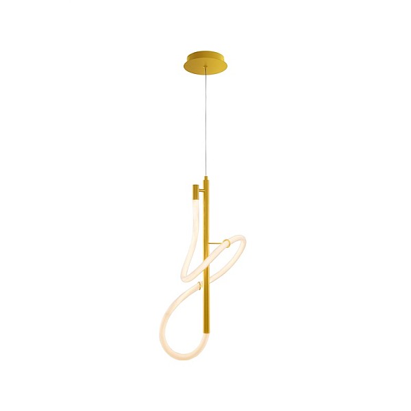 PENDANT LED LIGHT TIGRIS BAR 4000K GOLD