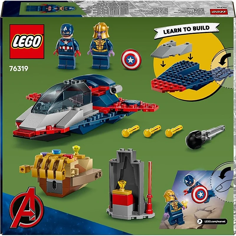 CON LEGO CAPTAIN AMERICA VS THANOS 76319