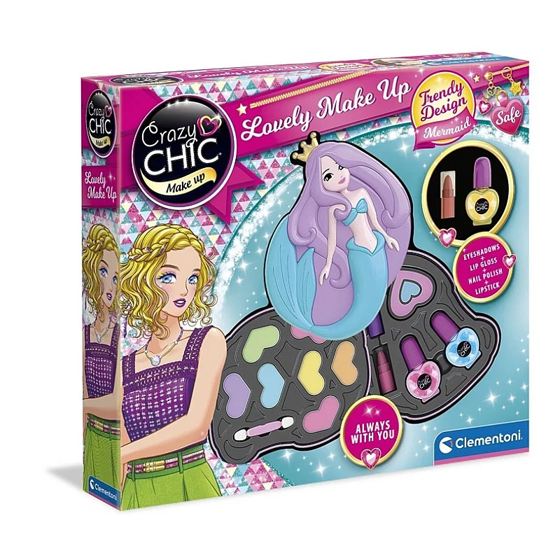 Kosmetikos rinkinys mergaitėms Clementoni Crazy Chic 18652