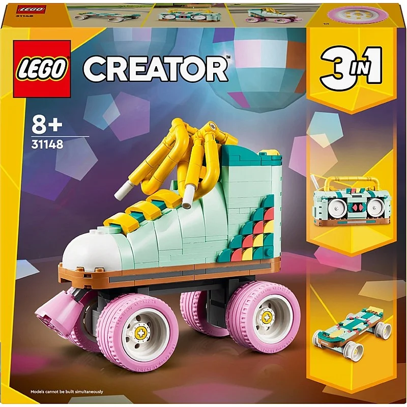 Konstruktorius LEGO® Creator 3in1 Retro riedučiai 31148