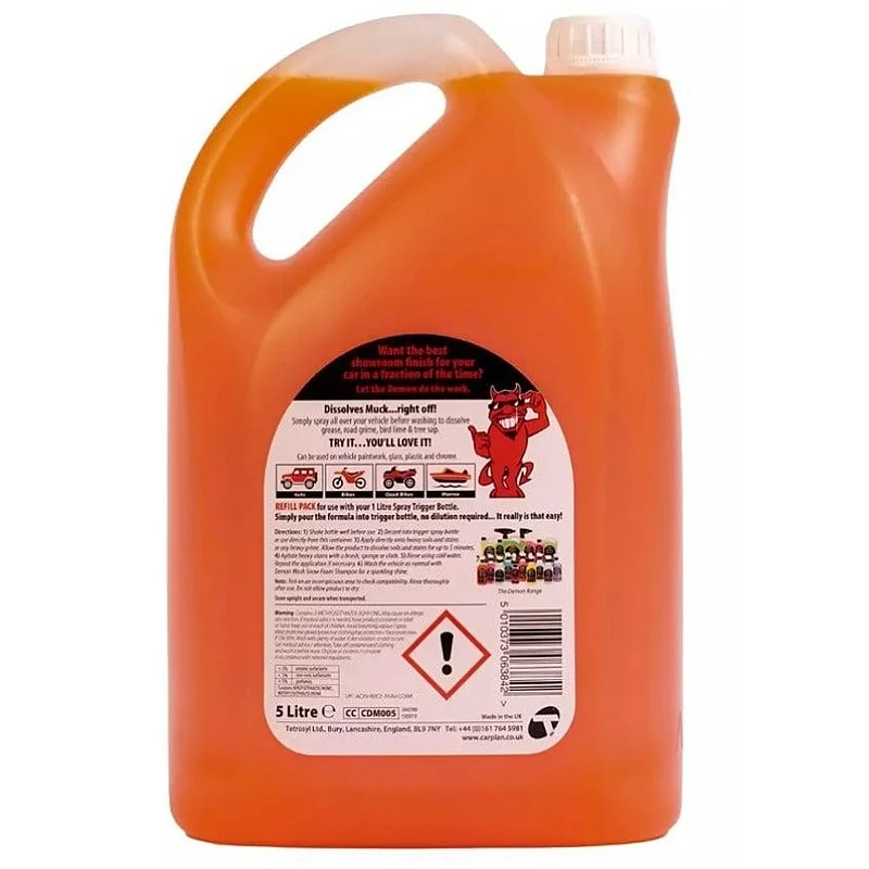 LĪDZEKLIS TĪR.AUTO EKST.DEMON 5L CDM005 LĪDZEKLIS TĪR.AUTO EKST.DEMON 5L CDM005