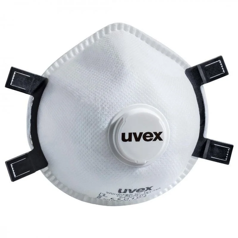Respirators. ar vārstu Uvex. balta. Universāls Respirators. ar vārstu Uvex. balta. Universāls