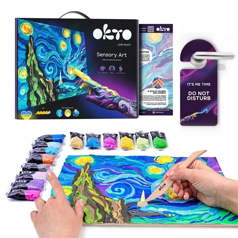 SENSORY ART CREATIVE SET STARRY NIGHT