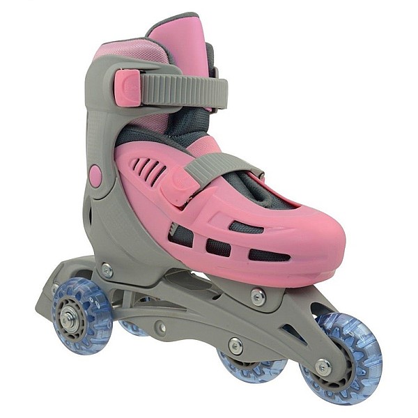 INLINE SKATE TRISKATE SIZEXS 27-30 PINK