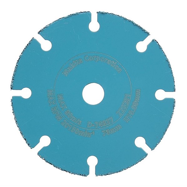 TUNGSTEN CARBIDE GRIT BLADE 76MM