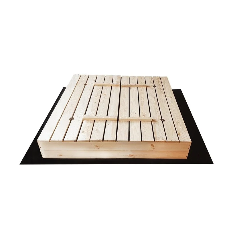 SAND BOX120X120CM WITH BENCH