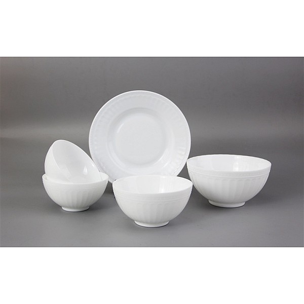 PLATE SOUP 20.3CM ROUND WHITE