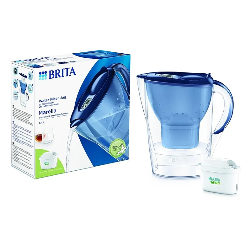 Vandens filtravimo indas Brita MARELLA. 2.4 l. mėlyna