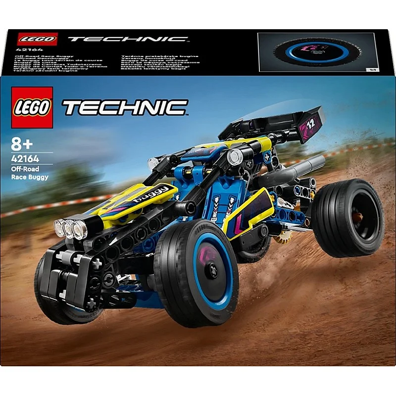 Konstruktorius LEGO® Technic Bekelės lenktynių bagis 42164