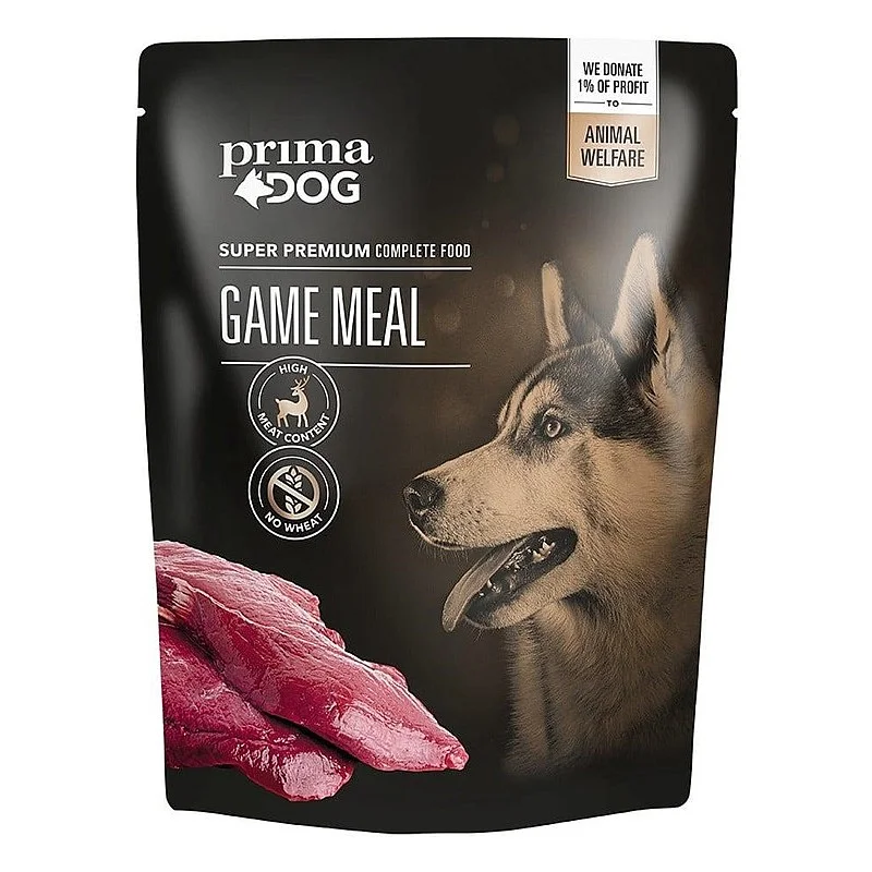PRIMADOG GAME MEAL 600G