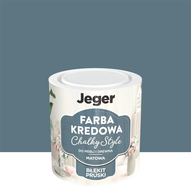 PAINT FURNITURE CHALK PRUSSIAN BLUE 0.5L