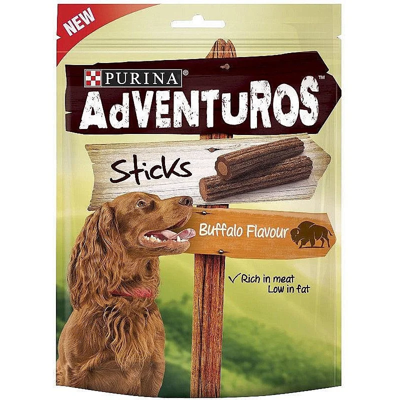 ADVENTUROS DOG SNACK STICKS 120G