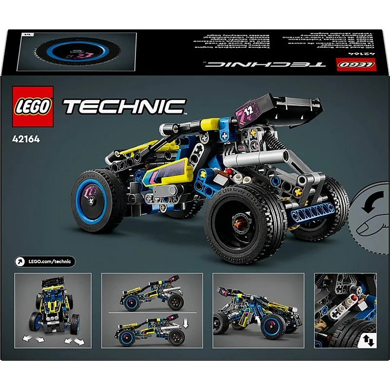 Konstruktorius LEGO® Technic Bekelės lenktynių bagis 42164 Konstruktorius LEGO® Technic Bekelės lenktynių bagis 42164