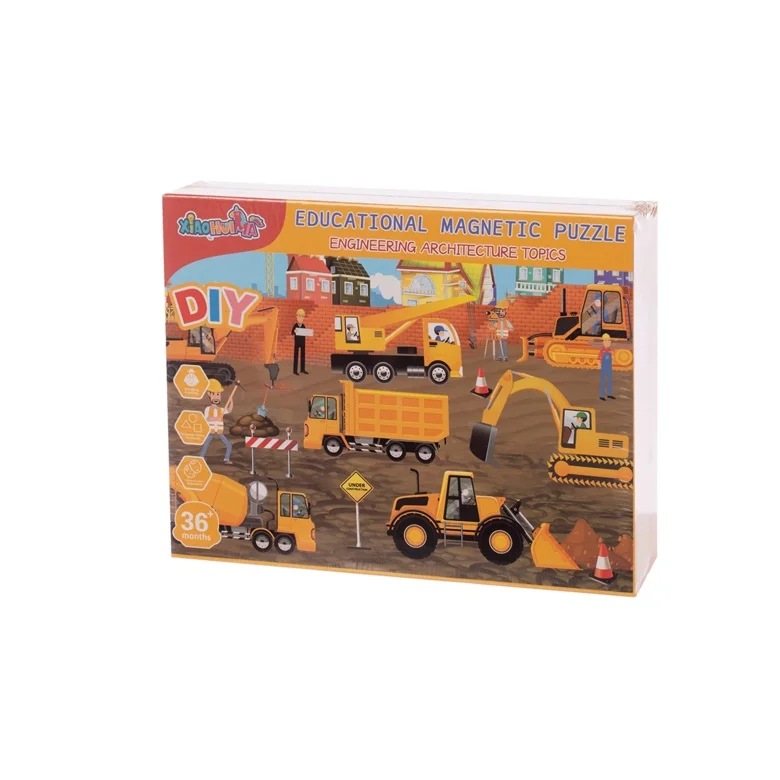 Magnetinis žaislas Educational Magnetic Puzzle XHM-7704A
