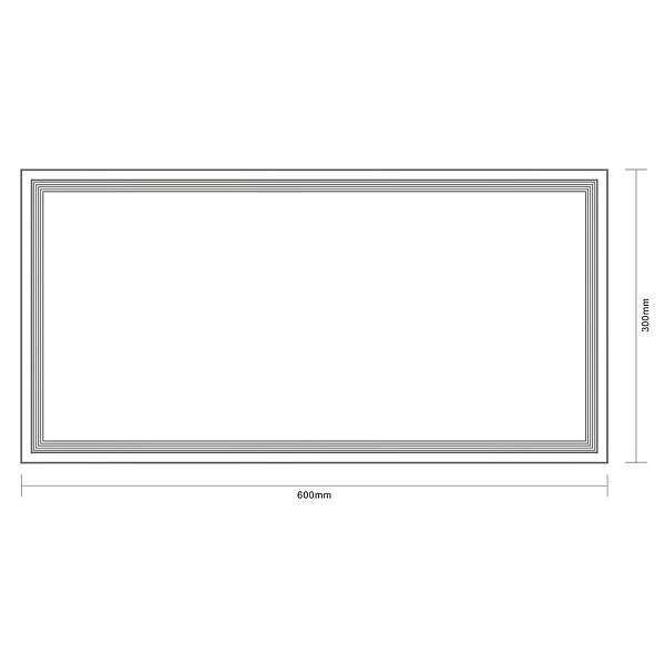 LED PANEL LIGHT 3060 24W 70LM/W IP20