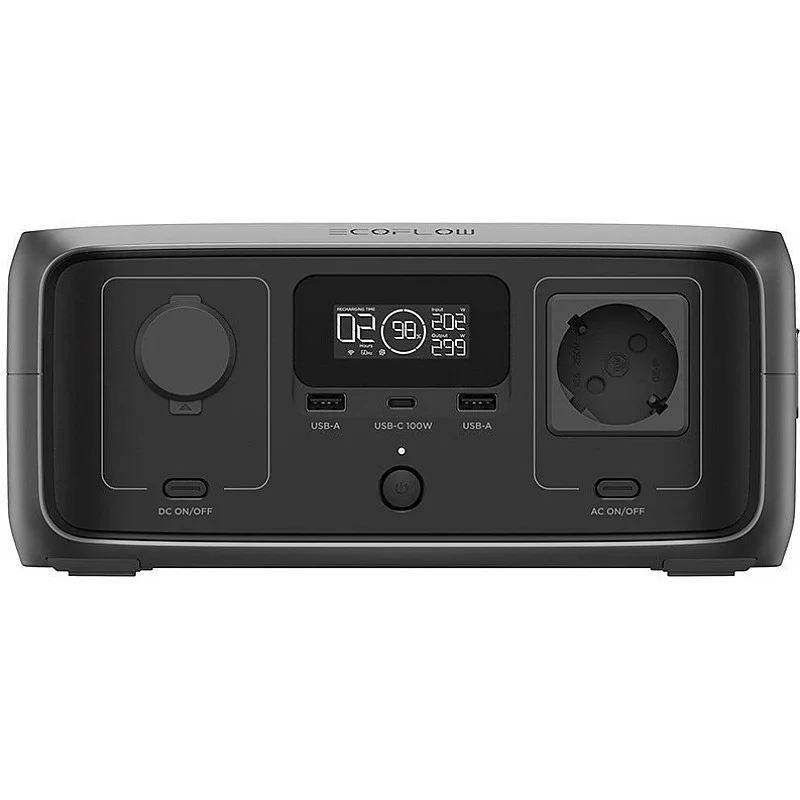 Lādētājs-akumulators  EcoFlow RIVER 3 600 W melna Lādētājs-akumulators  EcoFlow RIVER 3 600 W melna