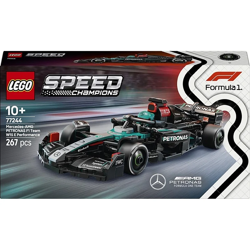 LEGO® Mercedes-AMG F1® W15 Race Car 77244. 267 vnt.