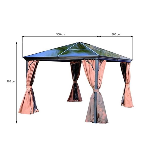 Aizkari Masterjero LT1003SP. 300 cm x 265 cm