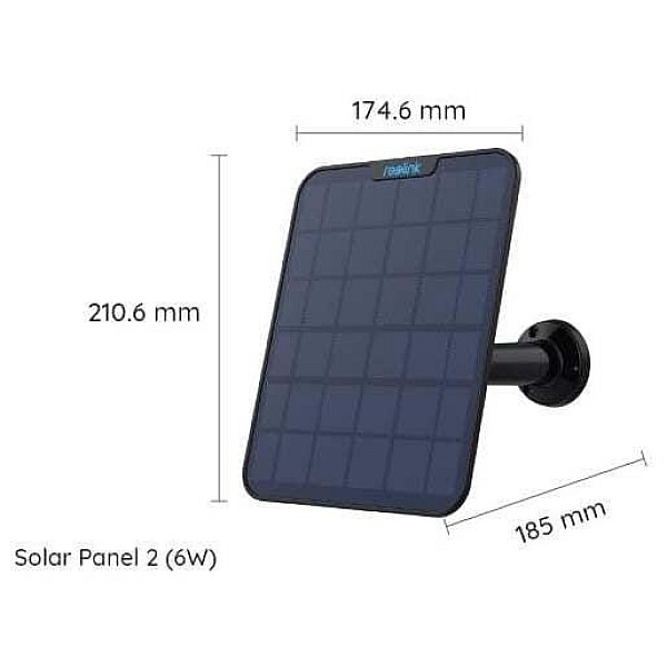 Įkrovimo stotelė Reolink Solar Panel 2