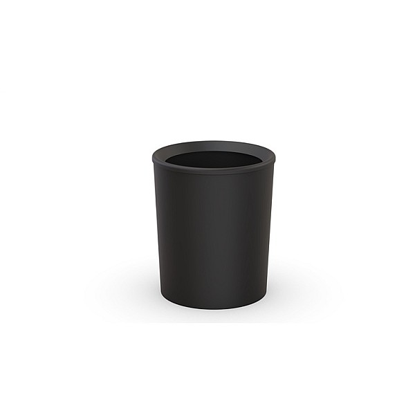 7L TRASH CAN BLACK