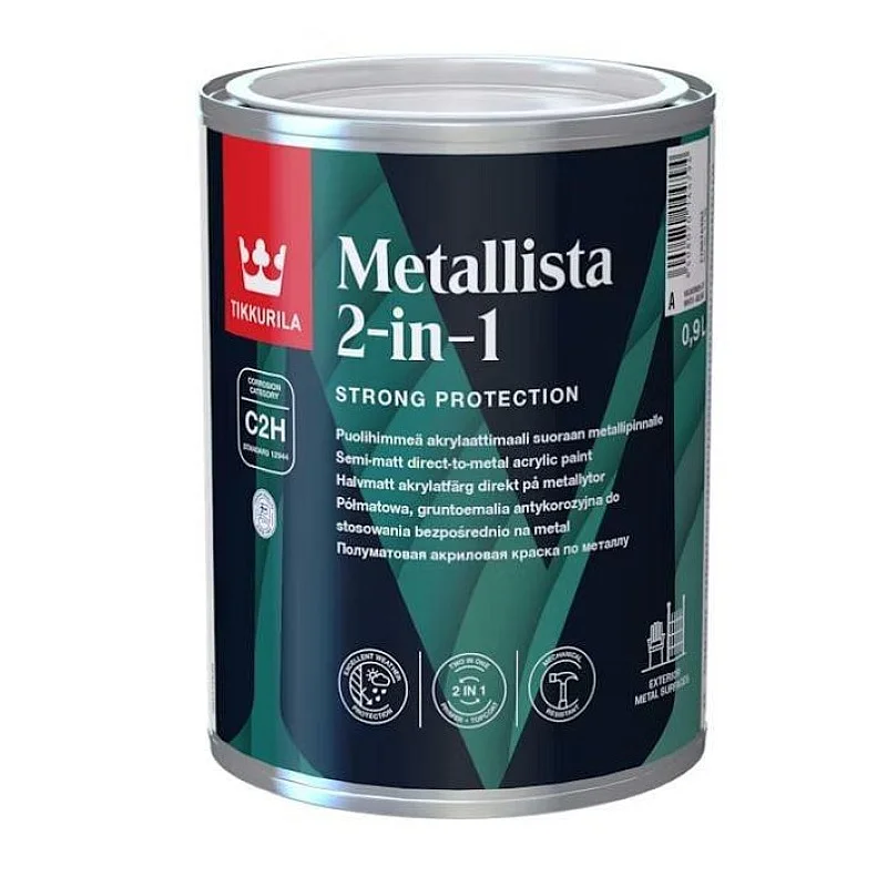 PAINT METALLISTA 2IN1 A WHITE 0.9L PAINT METALLISTA 2IN1 A WHITE 0.9L